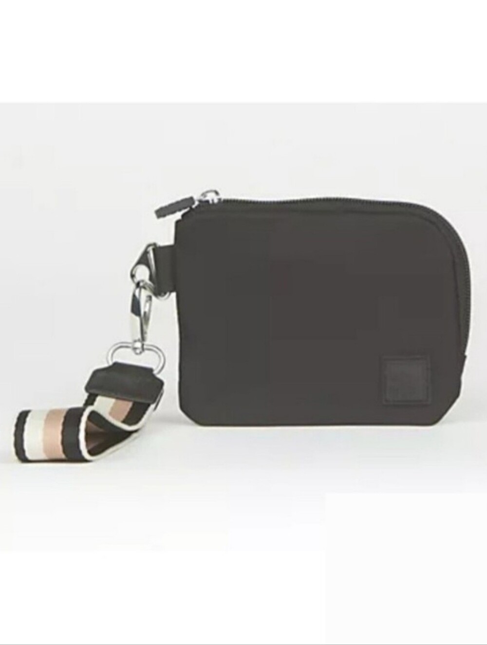 Ihkwip Unisex Wristlet with Striped Strap